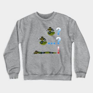 Snake? ...Snake? Snaaaaake! Crewneck Sweatshirt